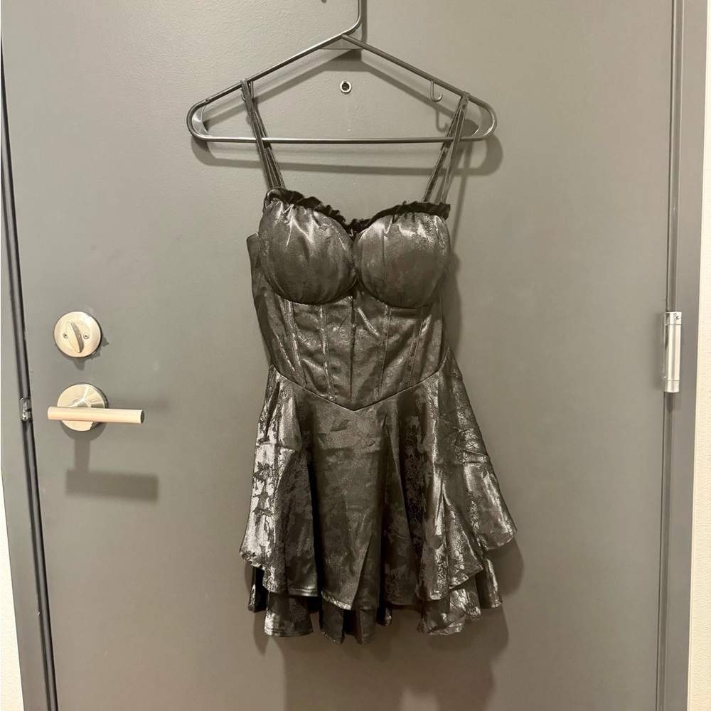 Black Corset Romper